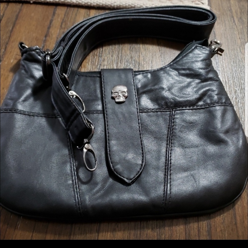 Biker Leather Bag
